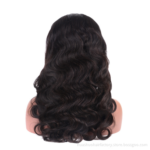 360 Lace Frontal Wig Malaysian Body Wave Virgin Hair Pre Plucked Lace Front Human Hair Wigs For Black Women Fast Drop Shipping